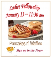 Ladies Fellowship Pancakes & Waffles 