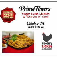 PrimeTimers Finger Lickin' Chicken & Game