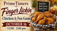 PrimeTimers Finger Lickin' Chicken & Game
