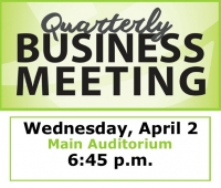 Quarterly Business Meeting
